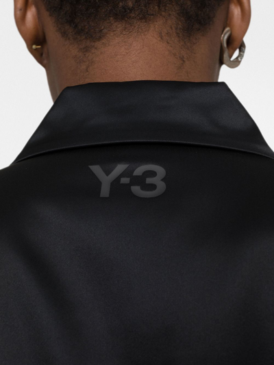 Shop Y-3 Logo-print Jumpsuit In Schwarz
