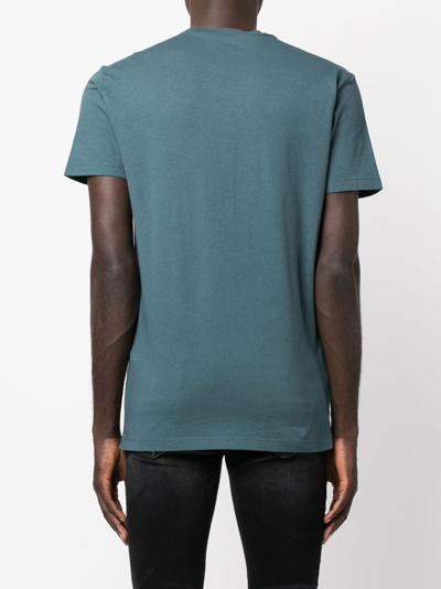 Dsquared2 Man T-shirt Deep Jade Size 3xl Cotton In Blau