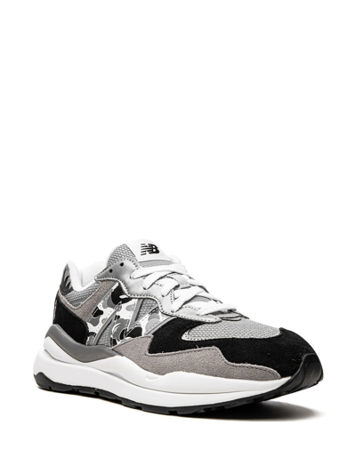 New Balance X Bape 57/40 Low-top Sneakers In Grey