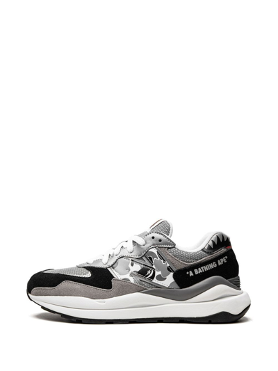 New Balance X Bape 57/40 Low-top Sneakers In Grey
