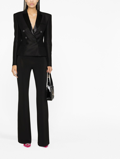 Philosophy Di Lorenzo Serafini Double-breasted Shawl-lapel Blazer In Schwarz