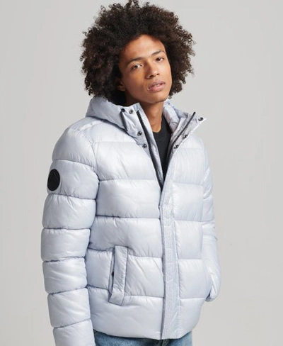 Superdry Men's Xpd Sports Luxe Puffer Jacket Blue / Ice Blue - Size: M |  ModeSens