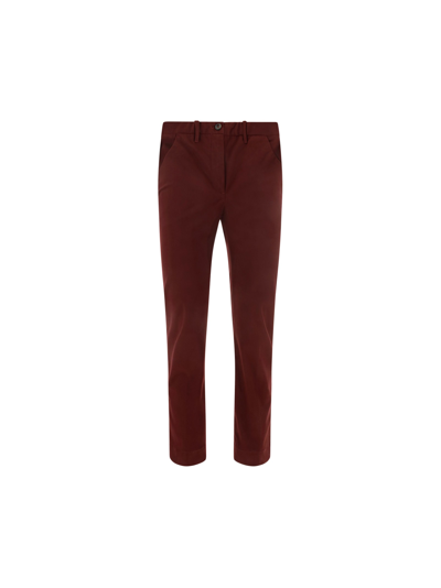 Shop Nine In The Morning Stine Pants In Bordeaux
