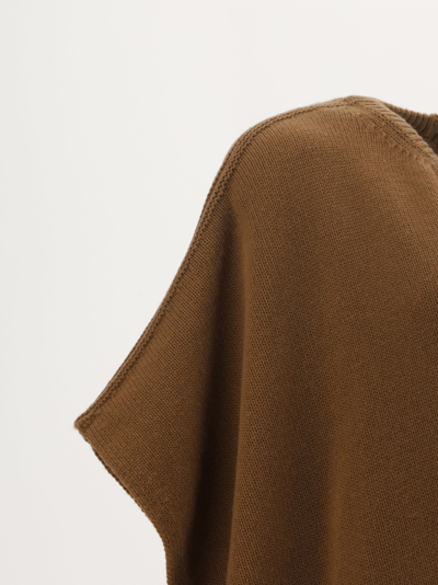 Valentino Poncho In Cammello