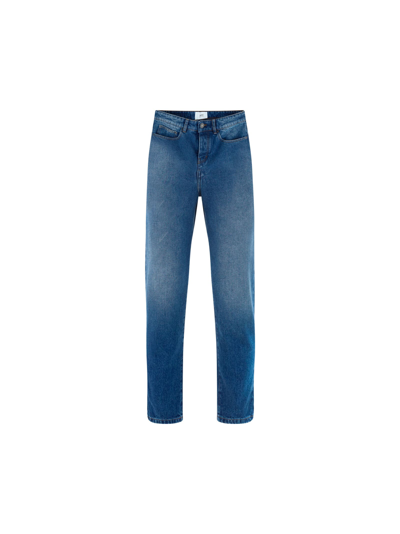 Shop Ami Alexandre Mattiussi Jeans In Used Blue