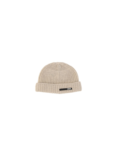 Shop Oamc Peak Hat In Cream