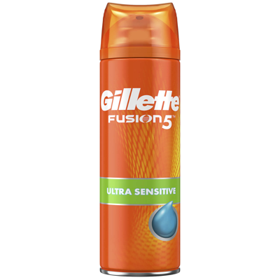 Shop Gillette Fusion5 Men's Ultra Sensitive Shave Gel 200ml