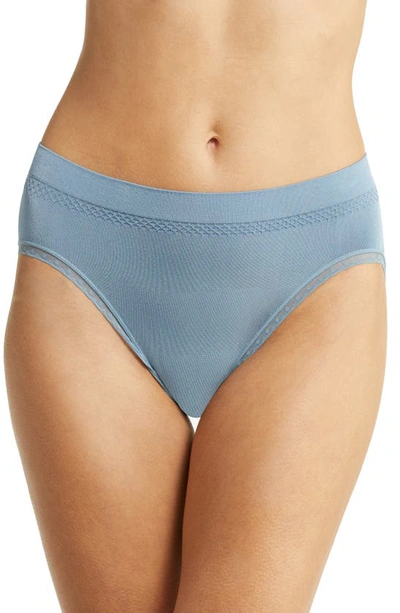 Shop Wacoal B-smooth High Cut Panties In Bluestone