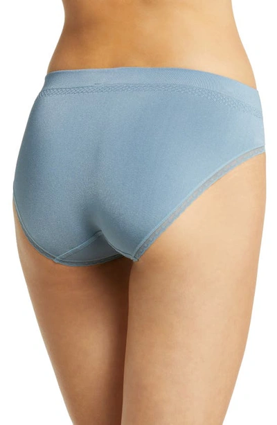Shop Wacoal B-smooth High Cut Panties In Bluestone
