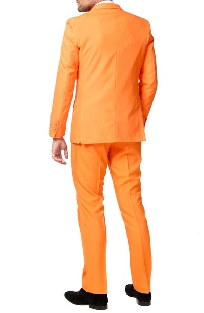 Shop Opposuits 'the Orange' Trim Fit Two-piece Suit With Tie