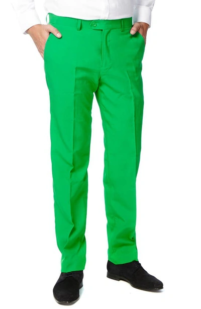Opposuits 'evergreen' Trim Fit Suit With Tie In Green
