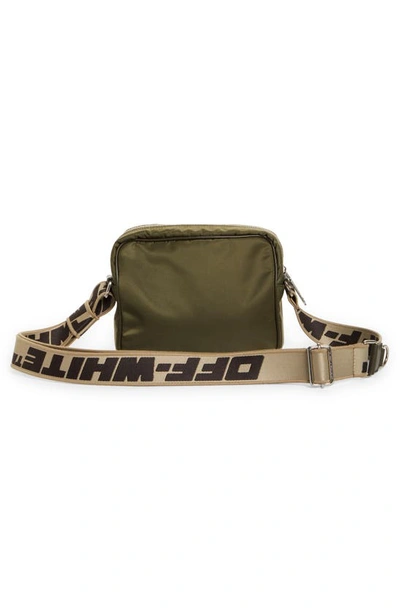 Hard Core Nylon Crossbody Bag In Military/ Multi