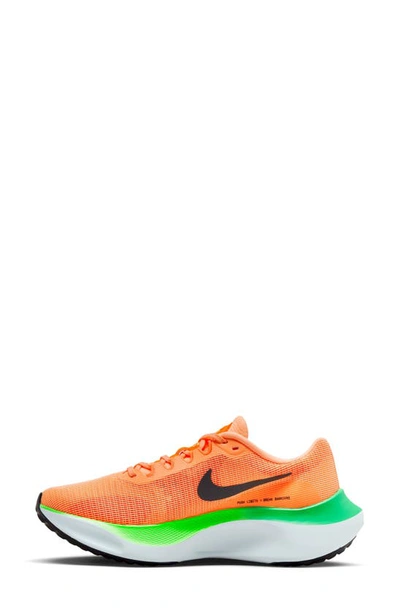 Shop Nike Zoom Fly 5 Running Shoe In Orange/ Black/ White