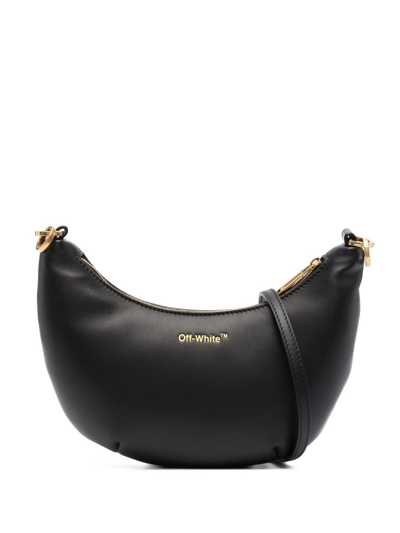 Off-white Logo-stamp Shoulder Bag In Black No Color