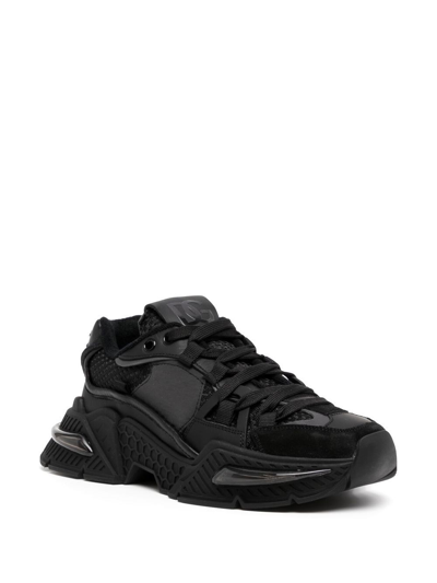 Dolce & Gabbana Chunky-sole Sneakers In Schwarz