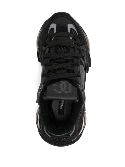 Dolce & Gabbana Chunky-sole Sneakers In Schwarz