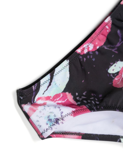 Andorine Floral-print Bikini Set In Pink