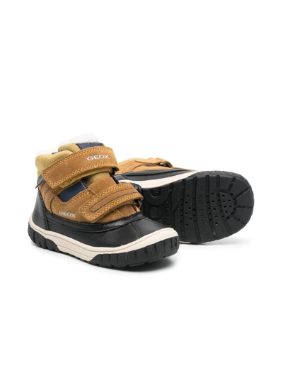 Geox Kids' Omar Double-strap Sneakers In Blue | ModeSens