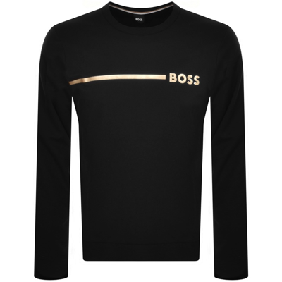 Shop Boss Business Boss Lounge Logo Sweatshirt Black