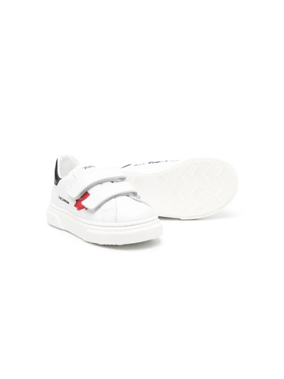 Shop Dsquared2 Var.1 Touch-strap Sneakers In White