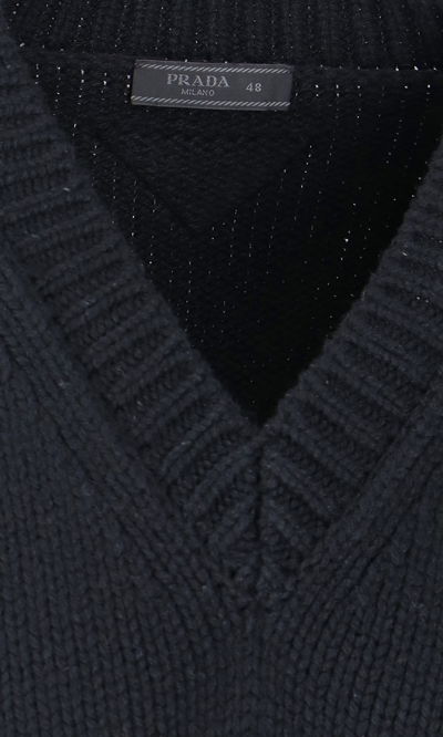 Shop Prada V-neck Sweater