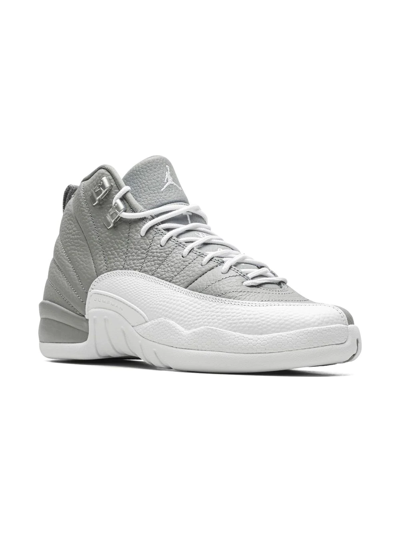 Shop Jordan Air  12 Retro "stealth" Sneakers In Grey