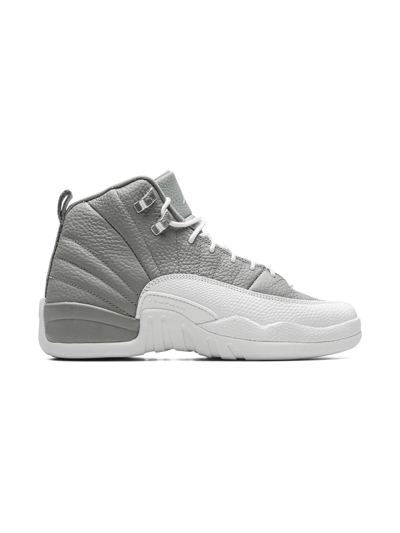 Shop Jordan Air  12 Retro "stealth" Sneakers In Grey