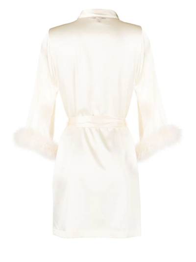 Gilda & Pearl Waist-tied Robe In White