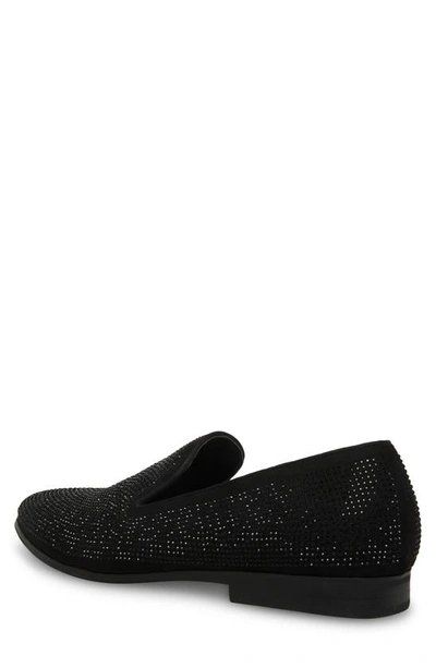 Shop Madden Sequin Loafer In Black Glitter