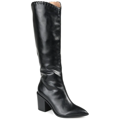 Shop Journee Collection Women's Tru Comfort Foam Wide Width Extra Wide Calf Daria Boot In Black