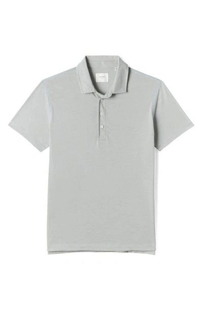 Billy Reid Pensacola Organic Cotton Polo In Light Blue