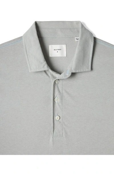 Billy Reid Pensacola Organic Cotton Polo In Light Blue