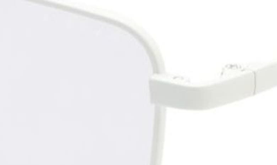 Kidraq Kids' Hipster 48mm Polarized Sunglasses In Robotic White