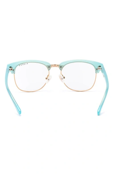 Shop Kidraq Kids' Scholar 48mm Optical Frames In Blue Ice