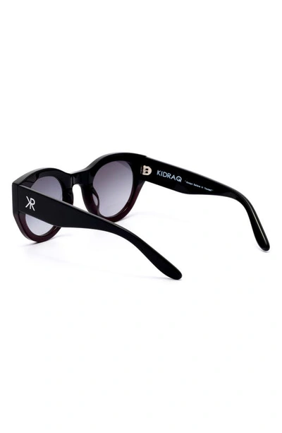 Shop Kidraq Kids' 43mm Rising Star Sunglasses In Midnight Star