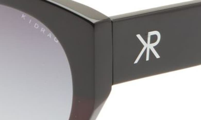 Shop Kidraq Kids' 43mm Rising Star Sunglasses In Midnight Star