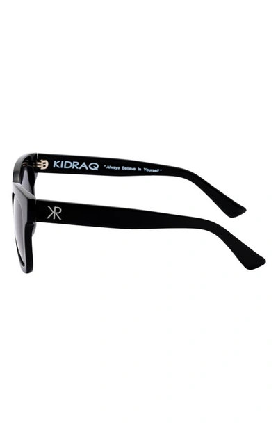 Shop Kidraq Kids' Kool Kid 51mm Sunglasses In Black Volcano