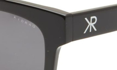 Shop Kidraq Kids' Kool Kid 51mm Sunglasses In Black Volcano