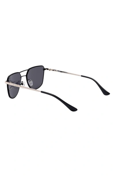 Shop Kidraq Kids' Hipster 48mm Polarized Sunglasses In Terminator Black