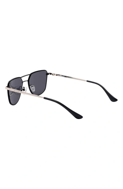 Kidraq Kids' Hipster 48mm Polarized Sunglasses In Terminator Black