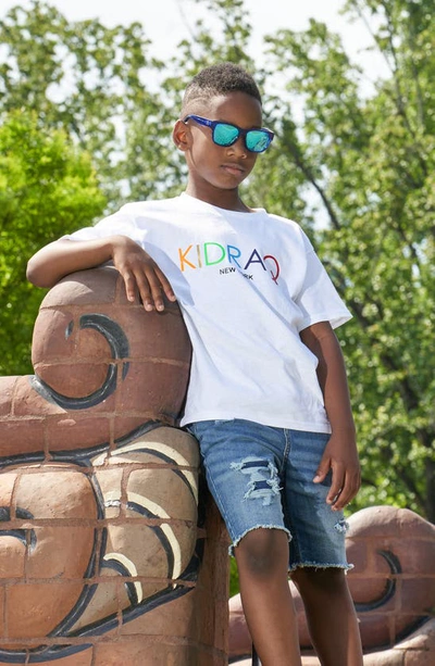 Kidraq Kids' Ocean Wave 48mm Sunglasses In Comic