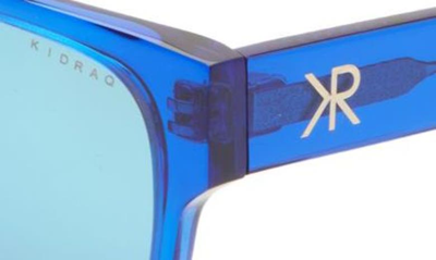 Shop Kidraq Kids' Ocean Wave 48mm Sunglasses In Comic