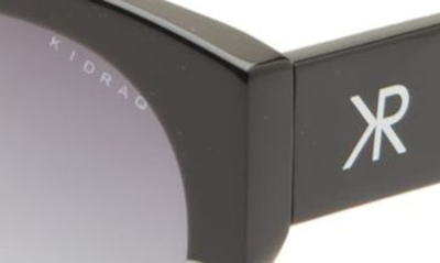Shop Kidraq Kids' Rising Star 43mm Sunglasses In Oreo