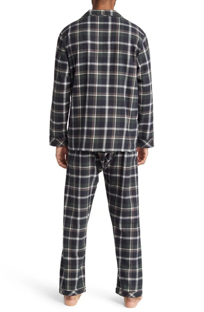 Shop Majestic Holiday Homecoming Cotton Flannel Pajamas In Green