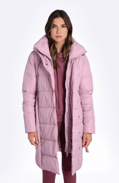 Lole Chloe Water Repellent Puffer Coat In Mauve | ModeSens