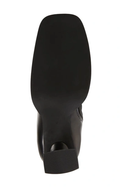 Shop Jeffrey Campbell Knee High Boot In Black Shiny