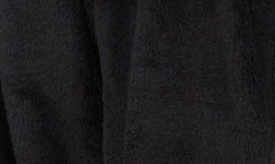 Shop Volcom Pheelin' Phuzzy High Pile Fleece Zip-up Jacket In Black
