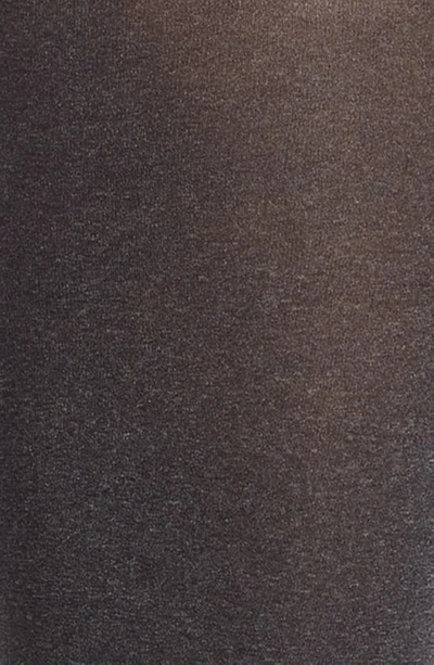 Hue Super Opaque Tights In Graphite Heather