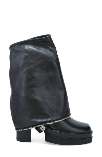 Shop As98 Valon Platform Boot In Black