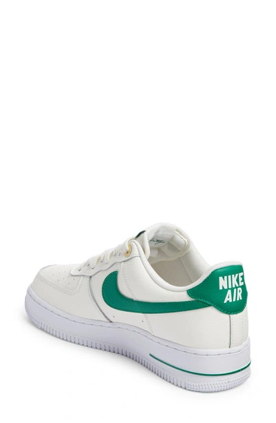 Shop Nike Air Force 1 '07 Lv8 Sneaker In Sail/ Malachite/ White